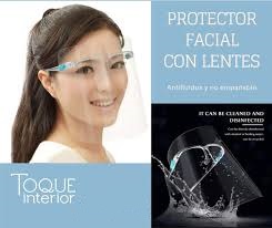 PROTECTOR FACIAL Protector facial acrilico con lentes AnyFarma